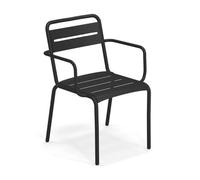 Emu - Fauteuil empilable Noir