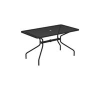 Emu - Table rectangulaire Noir