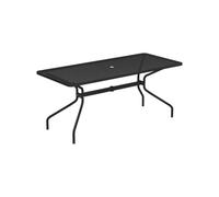 Emu - Table rectangulaire Noir