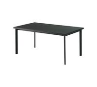 Emu - Table rectangulaire Noir