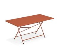 Emu - Table rectangulaire Rouge