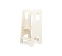 Emu tour d'apprentissage aide à l'escalade Montessori Multiplex 40,5x86x38cm - Blanc