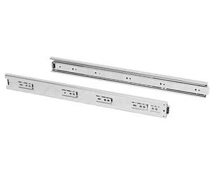 Emuca 3007505 Paire de Coulisses/Glissières à Billes Sortie Totale 45mm x 500mm pour Tiroir, Zingué