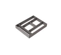 Emuca 3021935 Organisateur de tiroirs Alumount 450x500, Aluminium, Gris antracite