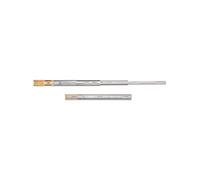 Emuca 3049805 Paire de coulisses/glissières à billes sortie totale et fermeture amortie 45 mm x 500 mm pour tiroir, Zingué, L 500 mm