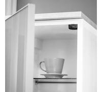Emuca 5070915 - Lot de 10 interrupteurs porte