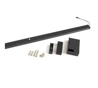 Emuca Castor - Barre LED pour armoire - Noir - 858 mm