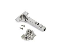 Emuca Charnières hydrauliques pour porte d’armoire - Nickelé