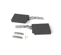 Emuca - Compas pour portes relevables Altius Lift, Relevable 560-1800 (low=L), Acier et plastique, Gris antracite