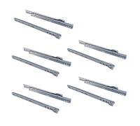 Emuca - Coulisses pour tiror de 300mm avec Sortie partielle en Couleur Gris métallisé, Lot de 5 glissières de tiroir