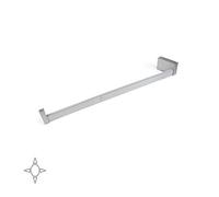 Emuca - Éclairage pour Armoire ou vestiaire, Barre de penderie avec LED réchargeable et détecteur de Mouvement, Plusieurs mesures et Couleurs (408-558mm, Anodisé Mat)