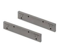 Emuca Ensemble de 2 Entretoise latérale pour le cadre Quartz, Plastique, Titane Titane