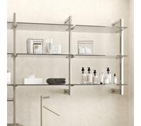 Emuca kit cadre modulaire étagère murale - Gris