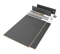 Emuca kit tiroir Vertex cuisine/sdb - anthracite