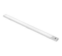 Emuca Luminaire LED Kaus - rechargeable par USB avec interrupteur, L 600 mm, anodisé mat
