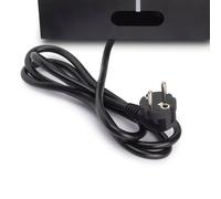 Emuca Multiconnecteur Atom 26 C pour bureau, EU, Peint en aluminium, Acier et Plastique et Zamak, 1 ut.