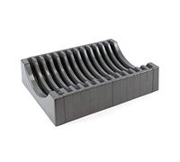 Porte-assiettes pour meuble - plastique gris anthracite EMUCA