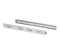 Emuca 3007505 Paire de Coulisses/Glissières à Billes Sortie Totale 45mm x 500mm pour Tiroir, Zingué