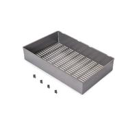 Panier métallique pour armoires et dressings Quartz - 640 (M80) - Acier - Titane