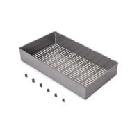 Emuca Panier métallique pour armoire - Titane