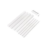 Pieds et cadre pour table - acier - rigide - 750x750 - blanc EMUCA