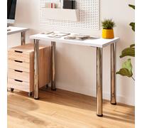 Plateau blanc table à manger, bureau ou étagère - 900 x 500 mm EMUCA