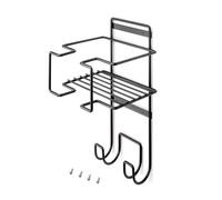 Emuca Porte-fer et planche à repasser, Acier, Gris anthracite