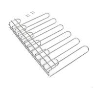 Emuca Porte-verres pour meubles Supra 5 rangées longueur 320mm Acier Chromé