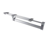 Emuca Porte-Vêtements Extractible pour Armoire ou Dressing, Porte-Cintres, Coulissant de Longueur 350 mm