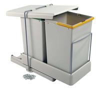 Poubelle coulissante automatique 2 x 14 L EMUCA - 8077221