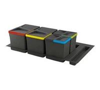 Emuca Set de rangement avec base recyclable pour tiroir de cuisine Taille unique