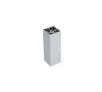 EMUCA PRISMA - 25 mm Pieds aluminium 410 mm - Jeu de 2