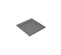 Emuca - Protecteur fond module cuisine, Tapis protecteur M80, 767 x 580mm, épaisseur 16 mm, Plastique, Gris antracite