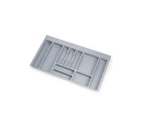 Emuca - Range Couvert Ajustable, 836x482mm, bac Couverts pour tiroir Largeur de Module 90cm