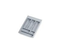 Range-couverts - recoupable - plastique gris - 336x482 mm EMUCA