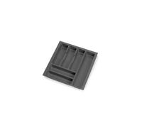 Emuca Range-couvert Optima Vertex/Concept 500mm (Panneau 16mm) 450 Plastique gris antracite Plastique.