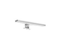 Emuca - Spot LED pour miroir de salle de bain, IP44, 300 mm, Plastique, Chromé