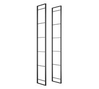 Emuca Structure pour étagère Lader H 1790 mm pour 6 étagères Argent