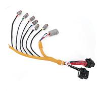 EMUKOEP 7177288 Faisceau de Câbles de Rechange à 7 Broches pour épandeur D'asphalte, Raboteuse, Nettoyeur de Sable, Scie à Roue, avec Fil de Cuivre et Connecteur renforcé