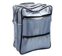 EMUKOEP Anti Sac à Dos Statique D'outil de Salle Blanche Sac Clair | & Construction, avec Bandoulière Réglable pour une Utilisation en Bandoulière ou dans un Sac à Dos, adapté au Contrôle de