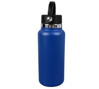 EMUKOEP Bouteille D'eau Isolée par Sport en Acier Inoxydable, Conservation Efficace de la Chaleur, Anti-fuite, Bouteille D'alpinisme pour les Aventures en Plein Air, Acier Inoxydable 304 (Je veux)