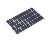 EMUKOEP Kit de Pompe à Eau à Panneau Solaire 4W 5V avec Conception à Flux Direct pour la Décoration de Paysage D'arrière-cour