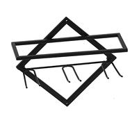 EMUKOEP Le Support à Verres à Vin en Fer Exquis Empêche L'oxydation et la Rouille ;Matériau de Salle à Manger pour Bar Polyvalent, Maison, 20,8 Oz