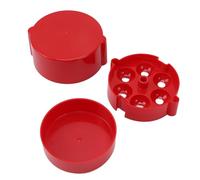 EMUKOEP Outil Multi-dénoyauteur de Cerises avec Dénoyautage Précis, Idéal pour la Pâtisserie et les Collations, Facile à Nettoyer, avec ABS Lavable au Lave-vaisselle (Rouge)