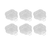 EMUKOEP Récipient Multifonctionnel pour Faire Fondre la Cire Griffe de Chat, Plateau Vide Transparent pour Animaux de Compagnie, pour Chocolats et Savons de âges, 25 Pièces