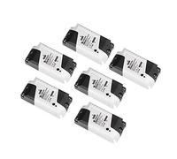eMylo Smart WiFi Switch Mini relais de lumière sans fil Switch AC 220V Smart Life App Télécommande Timers pour domotique Compatible avec Alexa Echo Accueil Google IFTTT, Support IOS Android 6 paquets