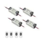 eMylo Smart Wireless RF Contrôleur de moteur Commutateur de relais Module DC 12V Moteur Télécommande Commutateur 5V-24V pour porte roulante/Rideau électrique/Pompe Commande Moteur Avant/Arrière 4 Pack