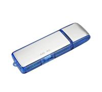 en 1 Mini 8 Go USB 2.0 Enregistreur vocal numérique Enregistrement rechargeable, Bleu