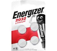 EN 4X2032 - Pile bouton lithium, 3 V, 240 mAh, 20 x 3,2 mm, lot de 4