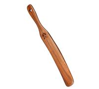 En bois - Grattoir pour pot étroit | Spatule pour fouet à portable | Ustensile fin - Pour cuisiner en mélangeant la pâte à levure naturelle, desserts, salades et